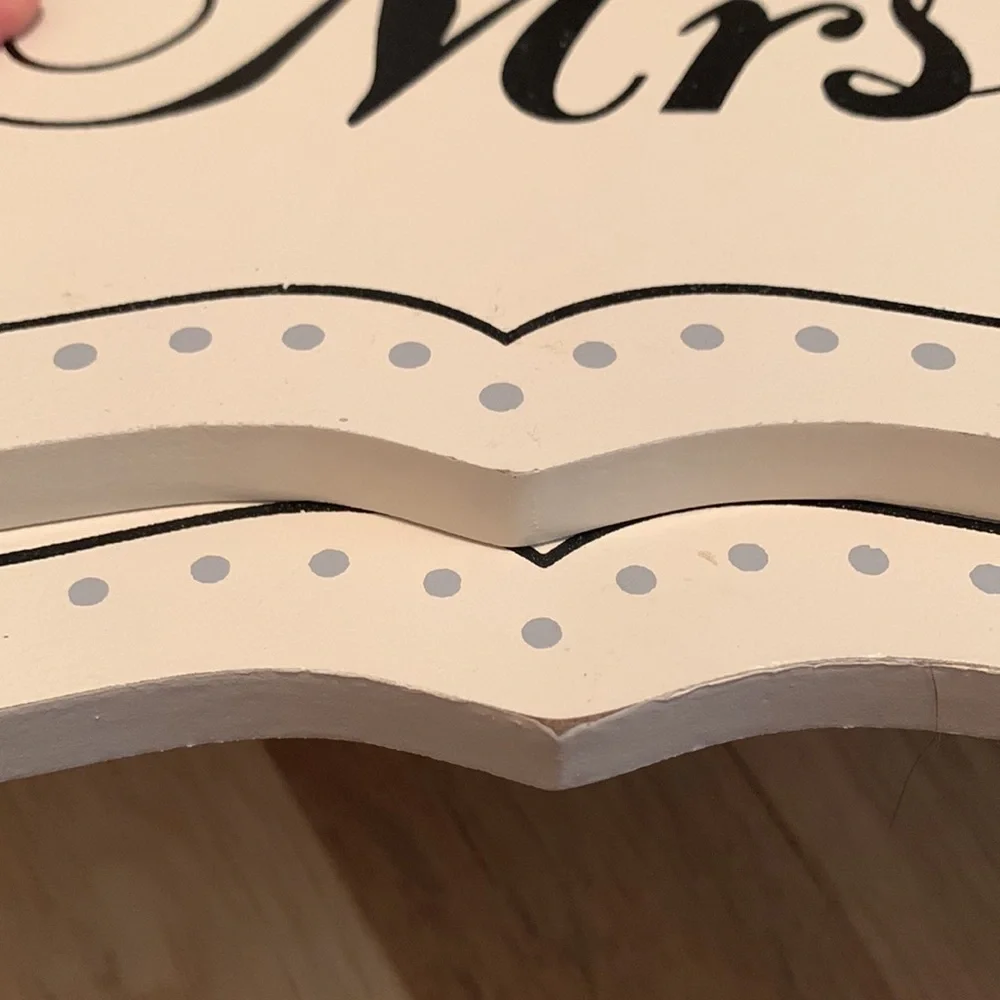 𝅺mr. & Mrs. Wooden Signs